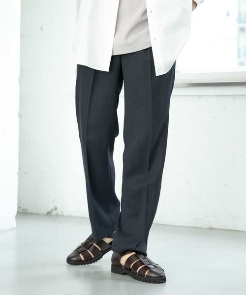 URBAN RESEARCH ROSSO / アーバンリサーチ ロッソ その他パンツ | 『WEB限定』『セットアップ対応』パナマ風ストレートパンツ | 詳細24