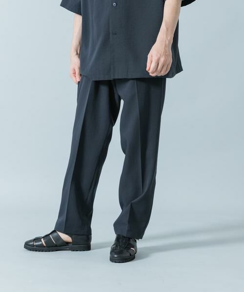 URBAN RESEARCH ROSSO / アーバンリサーチ ロッソ その他パンツ | 『WEB限定』『セットアップ対応/XLサイズあり』リネンライクリラックステーパードパンツ | 詳細10