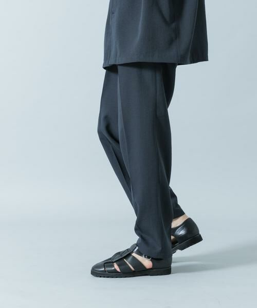 URBAN RESEARCH ROSSO / アーバンリサーチ ロッソ その他パンツ | 『WEB限定』『セットアップ対応/XLサイズあり』リネンライクリラックステーパードパンツ | 詳細11