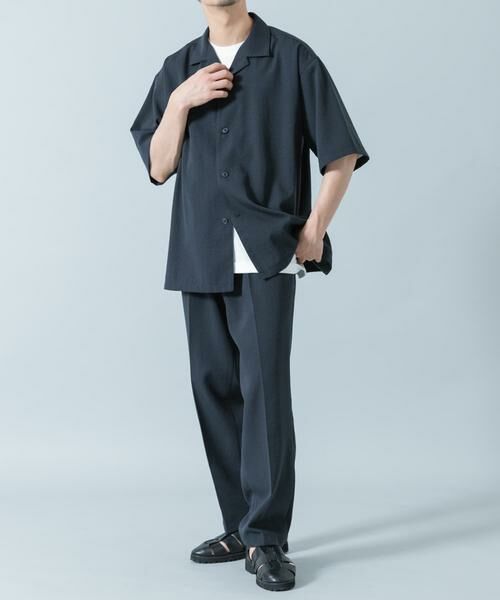 URBAN RESEARCH ROSSO / アーバンリサーチ ロッソ その他パンツ | 『WEB限定』『セットアップ対応/XLサイズあり』リネンライクリラックステーパードパンツ | 詳細14