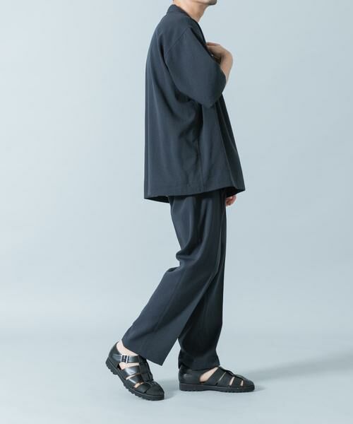 URBAN RESEARCH ROSSO / アーバンリサーチ ロッソ その他パンツ | 『WEB限定』『セットアップ対応/XLサイズあり』リネンライクリラックステーパードパンツ | 詳細15