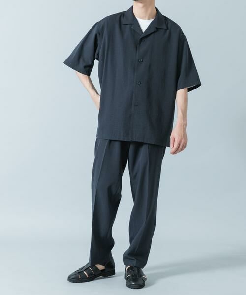 URBAN RESEARCH ROSSO / アーバンリサーチ ロッソ その他パンツ | 『WEB限定』『セットアップ対応/XLサイズあり』リネンライクリラックステーパードパンツ | 詳細16