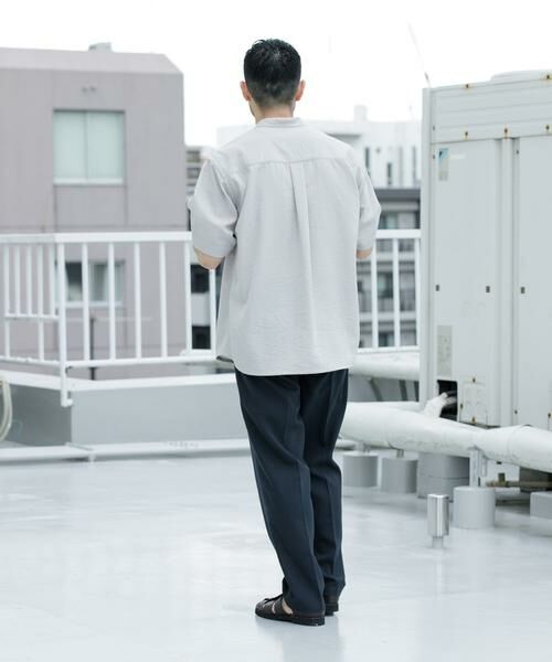 URBAN RESEARCH ROSSO / アーバンリサーチ ロッソ その他パンツ | 『WEB限定』『セットアップ対応/XLサイズあり』リネンライクリラックステーパードパンツ | 詳細5