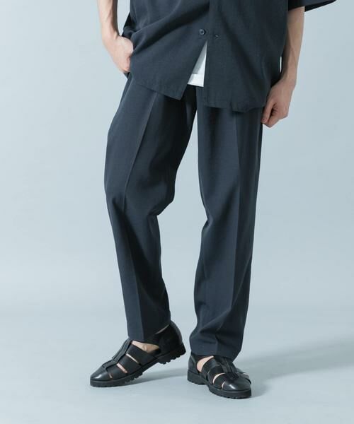 URBAN RESEARCH ROSSO / アーバンリサーチ ロッソ その他パンツ | 『WEB限定』『セットアップ対応/XLサイズあり』リネンライクリラックステーパードパンツ | 詳細8