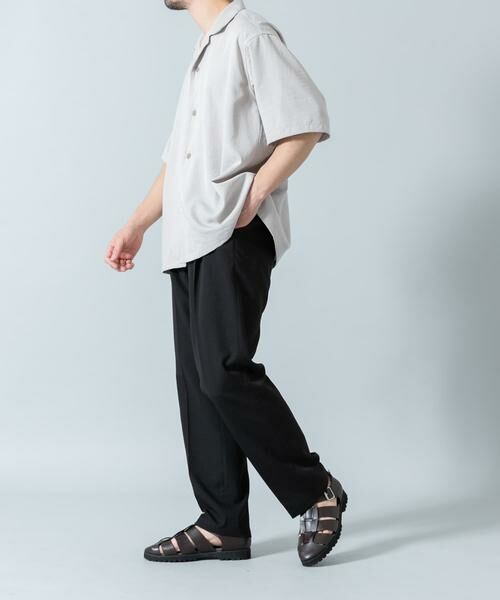 URBAN RESEARCH ROSSO / アーバンリサーチ ロッソ その他パンツ | 『WEB限定』『セットアップ対応/XLサイズあり』リネンライクリラックステーパードパンツ | 詳細28