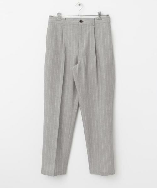 URBAN RESEARCH ROSSO / アーバンリサーチ ロッソ その他パンツ | 『WEB限定』綿麻ストライプリラックステーパードパンツ | 詳細12
