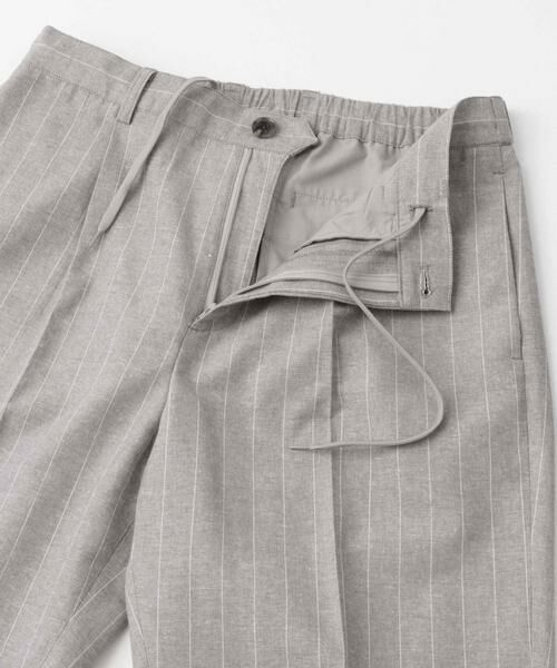 URBAN RESEARCH ROSSO / アーバンリサーチ ロッソ その他パンツ | 『WEB限定』綿麻ストライプリラックステーパードパンツ | 詳細13