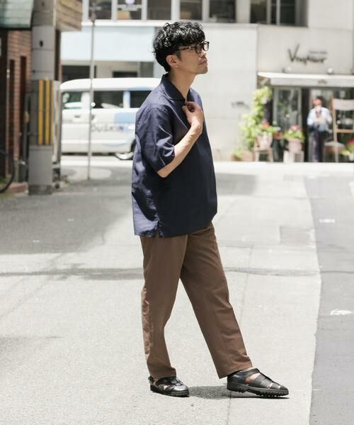 URBAN RESEARCH ROSSO / アーバンリサーチ ロッソ その他パンツ | 『WEB限定』『セットアップ対応/XLサイズ』シアサッカーリラックステーパードパンツ | 詳細10