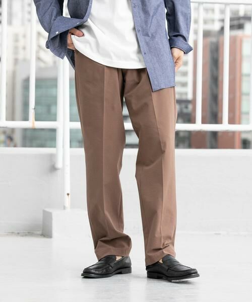 URBAN RESEARCH ROSSO / アーバンリサーチ ロッソ その他パンツ | 『WEB限定』『セットアップ対応/XLサイズ』シアサッカーリラックステーパードパンツ | 詳細12