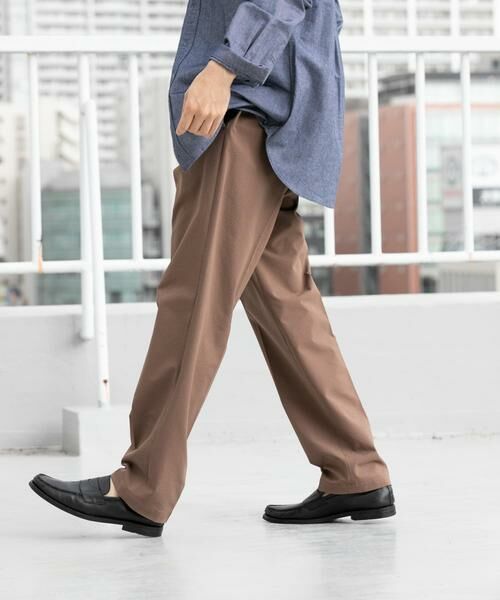 URBAN RESEARCH ROSSO / アーバンリサーチ ロッソ その他パンツ | 『WEB限定』『セットアップ対応/XLサイズ』シアサッカーリラックステーパードパンツ | 詳細14