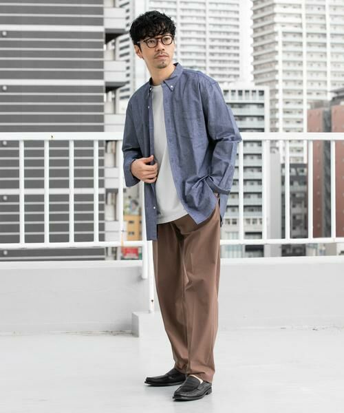 URBAN RESEARCH ROSSO / アーバンリサーチ ロッソ その他パンツ | 『WEB限定』『セットアップ対応/XLサイズ』シアサッカーリラックステーパードパンツ | 詳細15