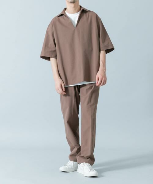 URBAN RESEARCH ROSSO / アーバンリサーチ ロッソ その他パンツ | 『WEB限定』『セットアップ対応/XLサイズ』シアサッカーリラックステーパードパンツ | 詳細17