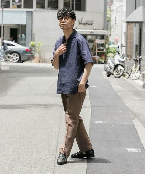 URBAN RESEARCH ROSSO / アーバンリサーチ ロッソ その他パンツ | 『WEB限定』『セットアップ対応/XLサイズ』シアサッカーリラックステーパードパンツ | 詳細8