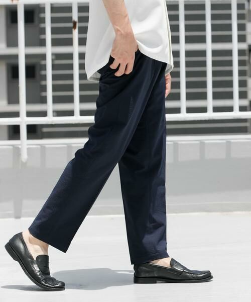 URBAN RESEARCH ROSSO / アーバンリサーチ ロッソ その他パンツ | 『WEB限定』『セットアップ対応/XLサイズ』シアサッカーリラックステーパードパンツ | 詳細26