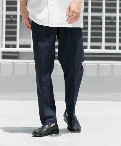 URBAN RESEARCH ROSSO / アーバンリサーチ ロッソ その他パンツ | 『WEB限定』『セットアップ対応/XLサイズ』シアサッカーリラックステーパードパンツ | 詳細27