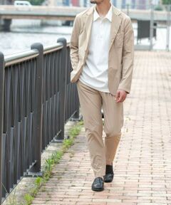 【新品】ヴィトゥエルヴ　メンズ　セットアップ　ベージュ　Lサイズ 大きいサイズと大きい服のメンズ通販【ビッグエムワン】【25set