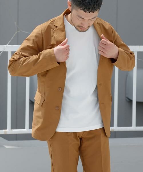 URBAN RESEARCH ROSSO / アーバンリサーチ ロッソ セットアップ | 『WEB限定』『XLサイズあり』ウォッシャブルドライシアサッカーセットアップ | 詳細20