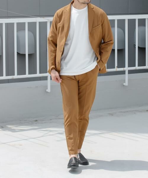 URBAN RESEARCH ROSSO/アーバンリサーチ ロッソ 『WEB限定』『XLサイズあり』ウォッシャブルドライシアサッカーセットアップ ブラウン L URBAN RESEARCH ROSSO/アーバンリサーチ ロッソ 『WEB限定』『XLサイズあり』ウォッシャブルドライシアサッカーセットアップ ブラウン L