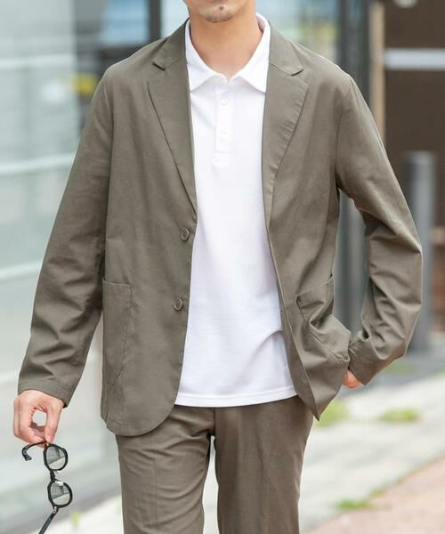 URBAN RESEARCH ROSSO / アーバンリサーチ ロッソ セットアップ | 『防シワ』『XLサイズあり』ハイパフォーマンスリネンセットアップ | 詳細4