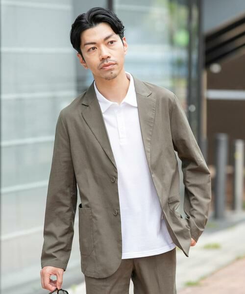 URBAN RESEARCH ROSSO / アーバンリサーチ ロッソ セットアップ | 『防シワ』『XLサイズあり』ハイパフォーマンスリネンセットアップ | 詳細5