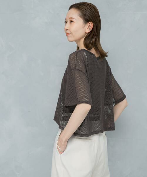 URBAN RESEARCH ROSSO / アーバンリサーチ ロッソ Tシャツ | レイヤードメッシュカットソー | 詳細2