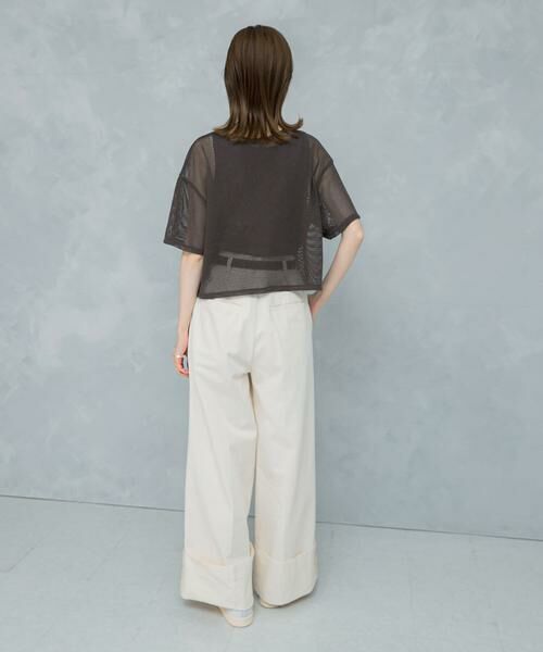 URBAN RESEARCH ROSSO / アーバンリサーチ ロッソ Tシャツ | レイヤードメッシュカットソー | 詳細5