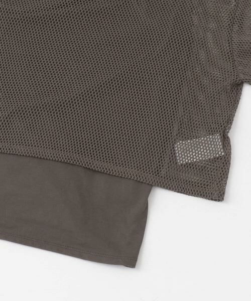 URBAN RESEARCH ROSSO / アーバンリサーチ ロッソ Tシャツ | レイヤードメッシュカットソー | 詳細8