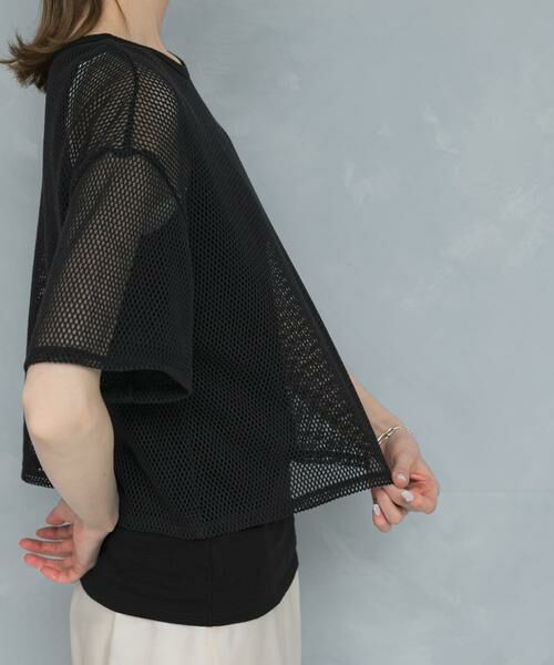 URBAN RESEARCH ROSSO / アーバンリサーチ ロッソ Tシャツ | レイヤードメッシュカットソー | 詳細22