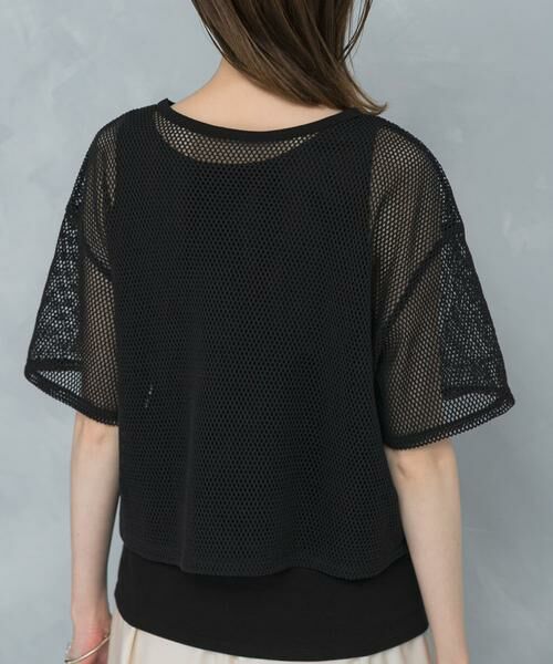 URBAN RESEARCH ROSSO / アーバンリサーチ ロッソ Tシャツ | レイヤードメッシュカットソー | 詳細21