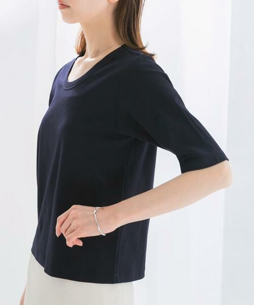 URBAN RESEARCH ROSSO / アーバンリサーチ ロッソ Tシャツ | スーピマコットンUネックカットソー | 詳細12