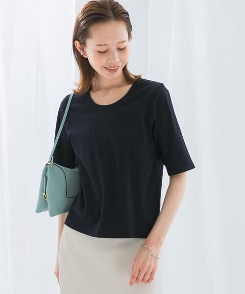 URBAN RESEARCH ROSSO / アーバンリサーチ ロッソ Tシャツ | スーピマコットンUネックカットソー | 詳細6