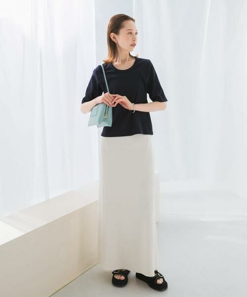 URBAN RESEARCH ROSSO / アーバンリサーチ ロッソ Tシャツ | スーピマコットンUネックカットソー | 詳細7