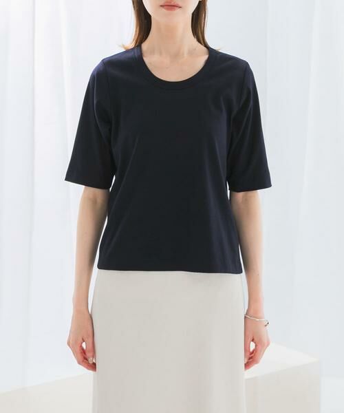 URBAN RESEARCH ROSSO / アーバンリサーチ ロッソ Tシャツ | スーピマコットンUネックカットソー | 詳細8