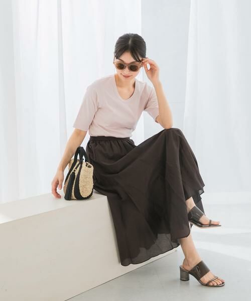 URBAN RESEARCH ROSSO / アーバンリサーチ ロッソ Tシャツ | スーピマコットンUネックカットソー | 詳細21