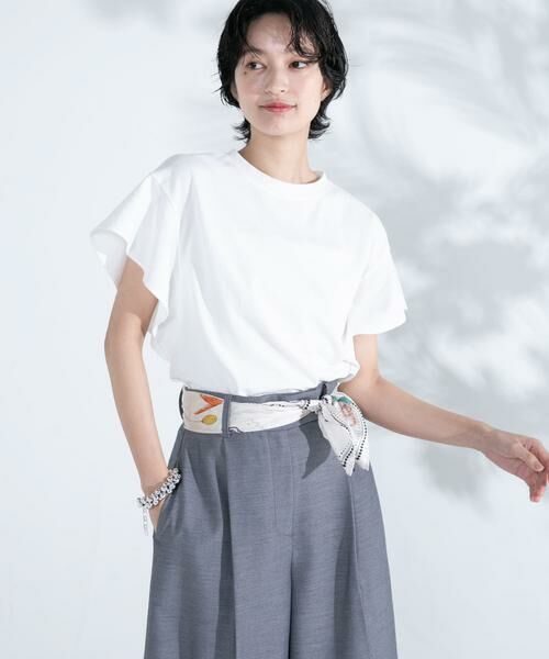 URBAN RESEARCH ROSSO / アーバンリサーチ ロッソ Tシャツ | UVカットフレアスリーブカットソー | 詳細18