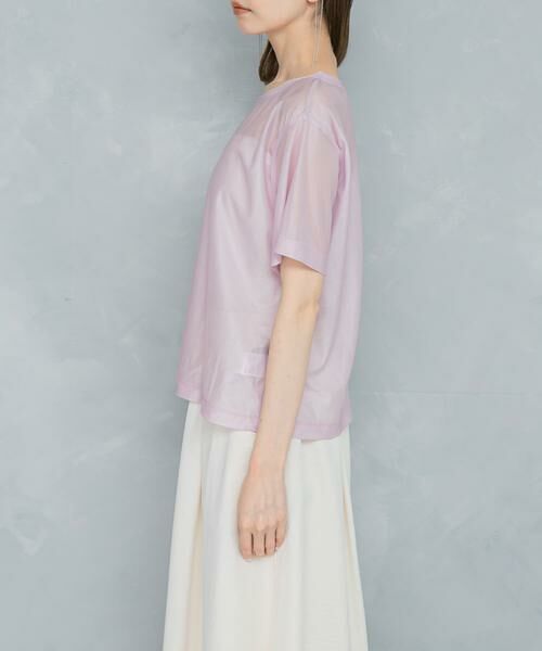 URBAN RESEARCH ROSSO / アーバンリサーチ ロッソ Tシャツ | シアーブライトカットソー | 詳細4