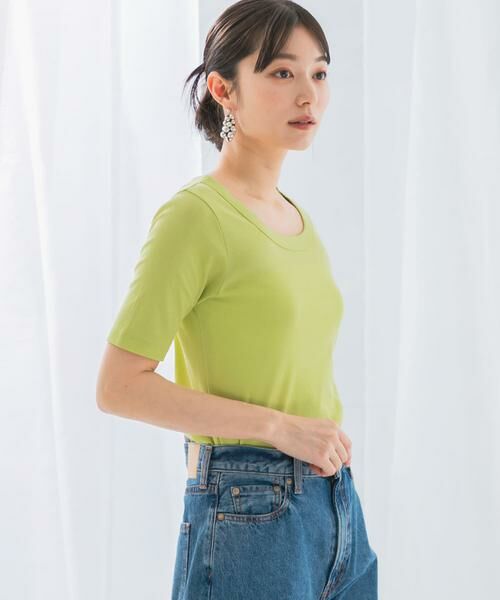 URBAN RESEARCH ROSSO / アーバンリサーチ ロッソ Tシャツ | 接触冷感強撚コットン2WAYカットソー | 詳細2