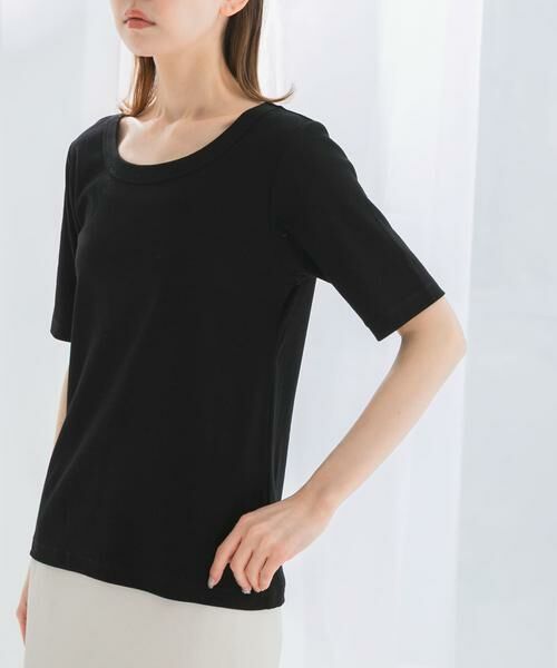 URBAN RESEARCH ROSSO / アーバンリサーチ ロッソ Tシャツ | 接触冷感強撚コットン2WAYカットソー | 詳細24