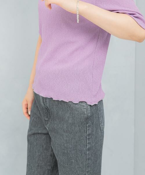 URBAN RESEARCH ROSSO / アーバンリサーチ ロッソ Tシャツ | ラメシアーカットソー | 詳細12