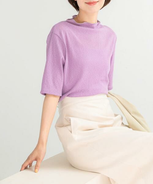 URBAN RESEARCH ROSSO/アーバンリサーチ ロッソ ラメシアーカットソー ピンク FREE URBAN RESEARCH ROSSO/アーバンリサーチ ロッソ ラメシアーカットソー ピンク FREE