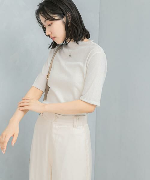 URBAN RESEARCH ROSSO / アーバンリサーチ ロッソ Tシャツ | ラメシアーカットソー | 詳細24