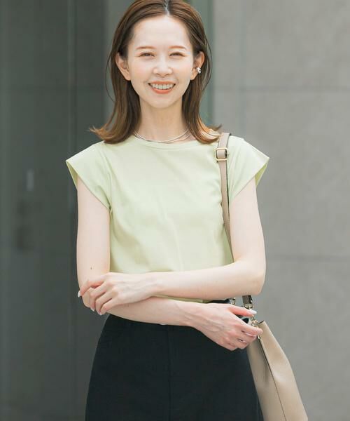 URBAN RESEARCH ROSSO / アーバンリサーチ ロッソ Tシャツ | クールタッチスーピマコットンフレンチTシャツ | 詳細1