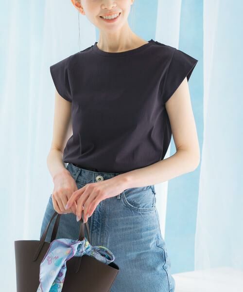 URBAN RESEARCH ROSSO / アーバンリサーチ ロッソ Tシャツ | クールタッチスーピマコットンフレンチTシャツ | 詳細16