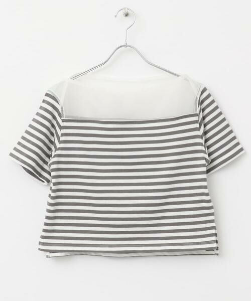 URBAN RESEARCH ROSSO / アーバンリサーチ ロッソ Tシャツ | F by ROSSO　シアードッキングカットソー | 詳細5