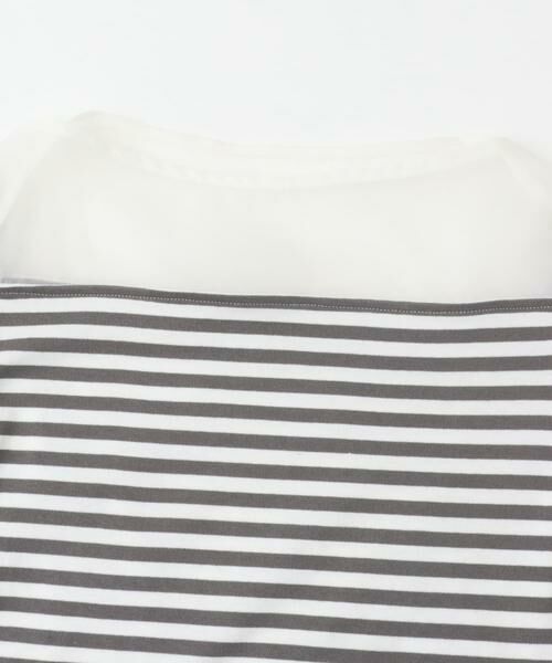 URBAN RESEARCH ROSSO / アーバンリサーチ ロッソ Tシャツ | F by ROSSO　シアードッキングカットソー | 詳細6