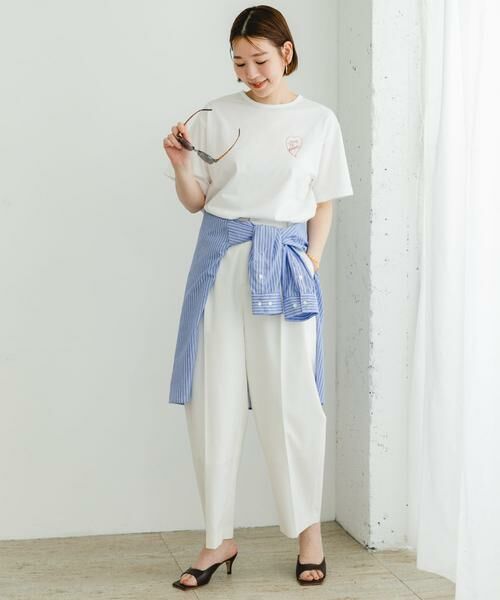 URBAN RESEARCH ROSSO / アーバンリサーチ ロッソ Tシャツ | F by ROSSO　ロゴプリントTシャツ | 詳細3