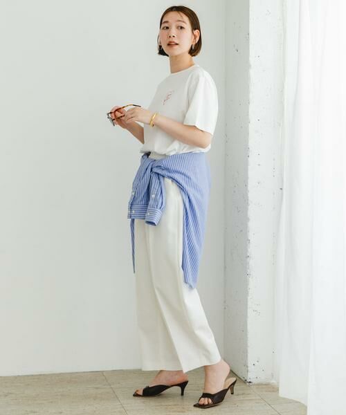 URBAN RESEARCH ROSSO / アーバンリサーチ ロッソ Tシャツ | F by ROSSO　ロゴプリントTシャツ | 詳細4