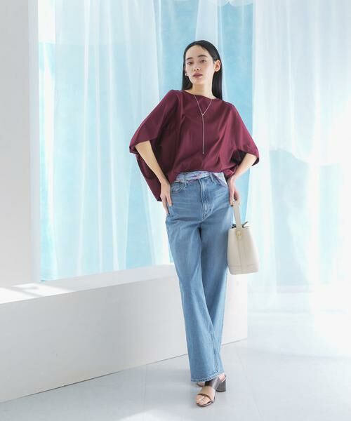 URBAN RESEARCH ROSSO / アーバンリサーチ ロッソ Tシャツ | 『一部WEB限定カラー』汗染防止5分袖ドルマンプルオーバー | 詳細4