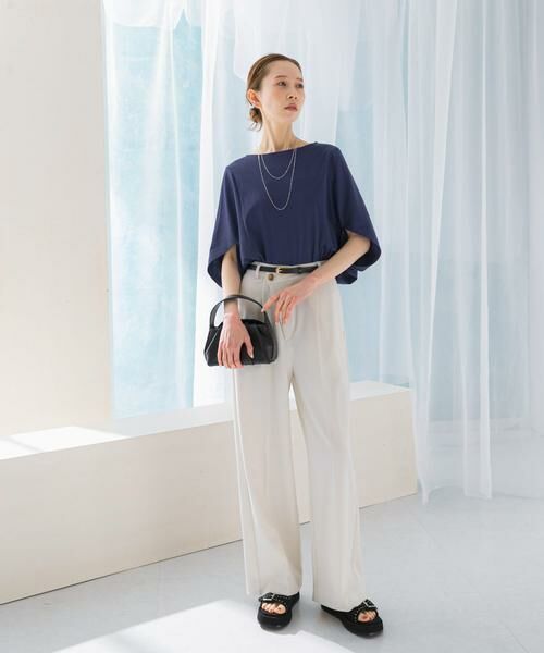 URBAN RESEARCH ROSSO / アーバンリサーチ ロッソ Tシャツ | 『一部WEB限定カラー』汗染防止5分袖ドルマンプルオーバー | 詳細18