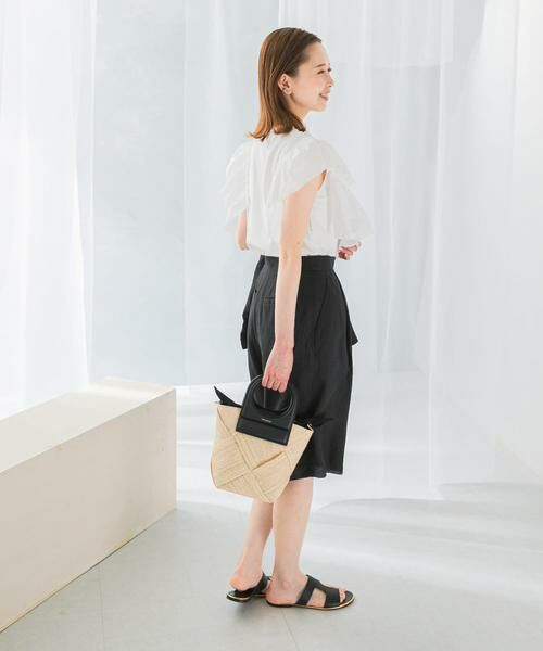 URBAN RESEARCH ROSSO / アーバンリサーチ ロッソ Tシャツ | プリーツフリルデザインプルオーバー | 詳細4